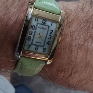 Gossip Mother of Pearl face ladies watch